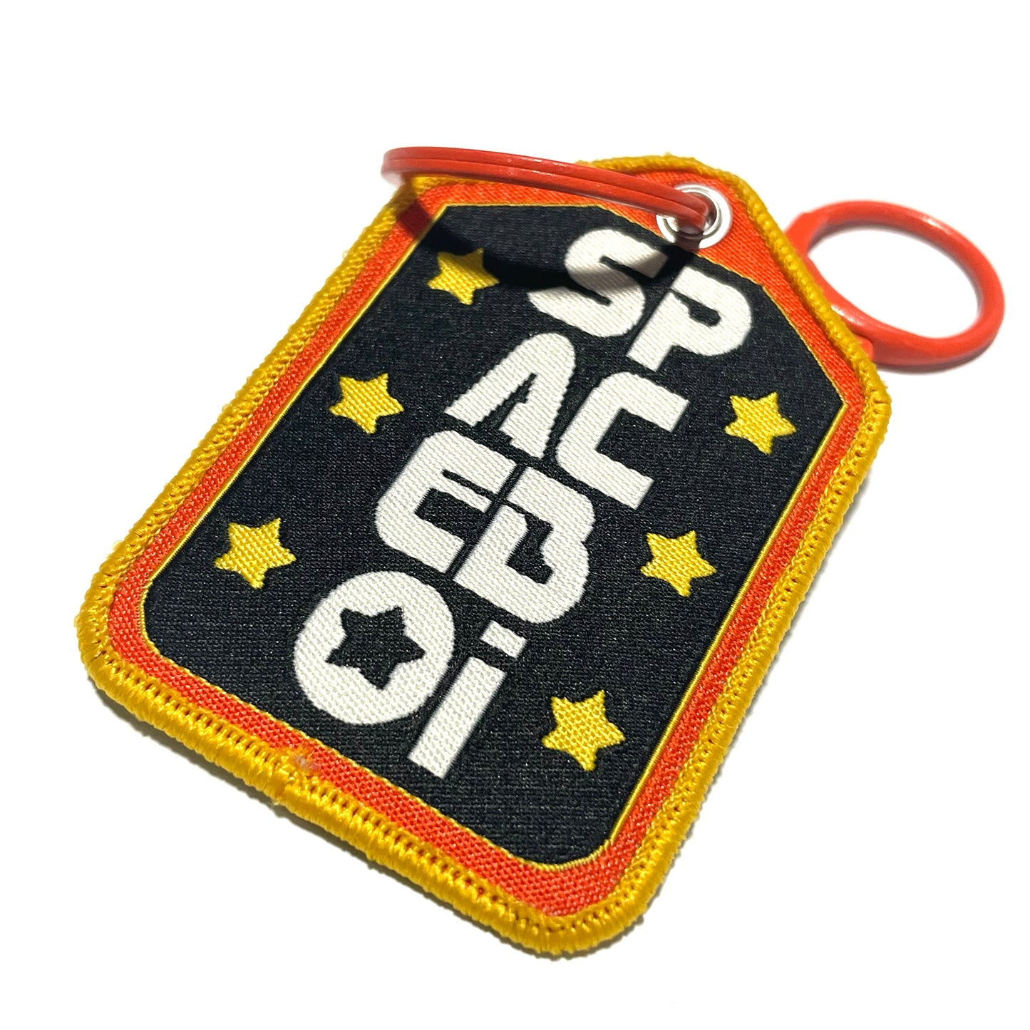 Spacegawd Embroidered Keychain