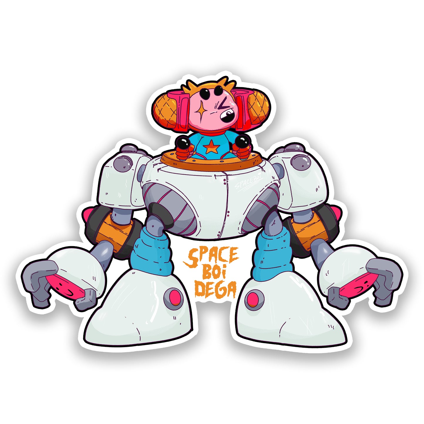 Metal.Starbot.Of.Doom Sticker