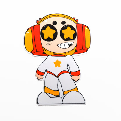 Clear Sofubi Spaceboi Sticker