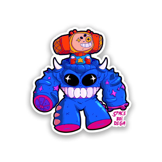 SuperMechaGawdBot Sticker