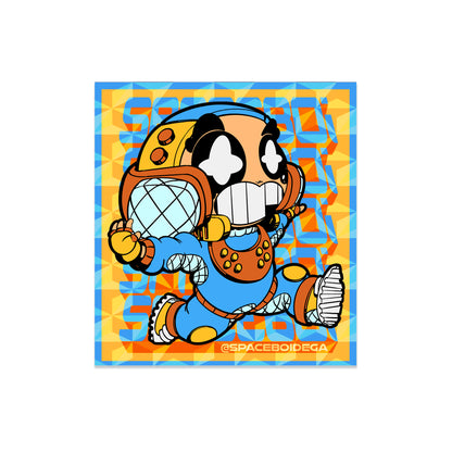 Prismatic Running Boy