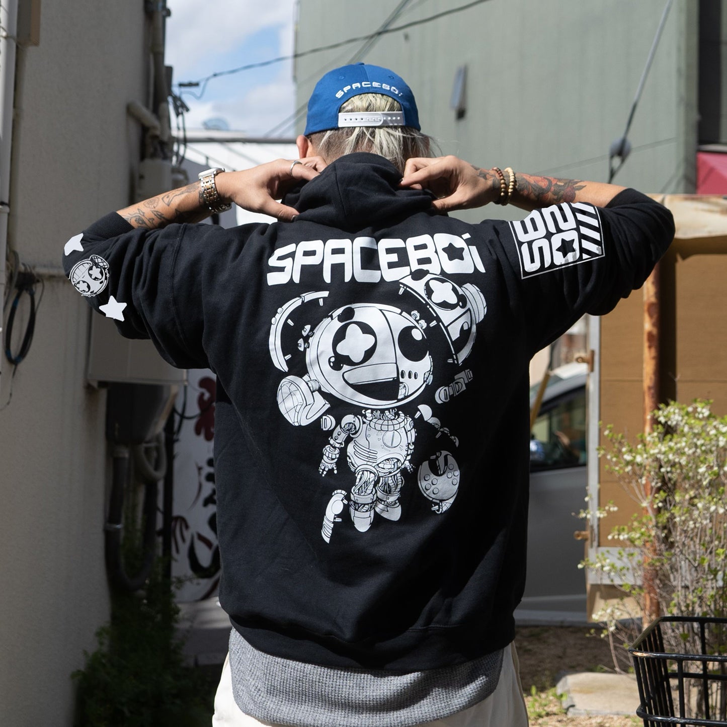 Black Space Hoodie