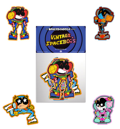 Vintage Spaceboi Sticker Pack