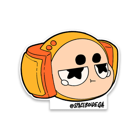 Spaceboi "SUS" Face Vinyl Sticker